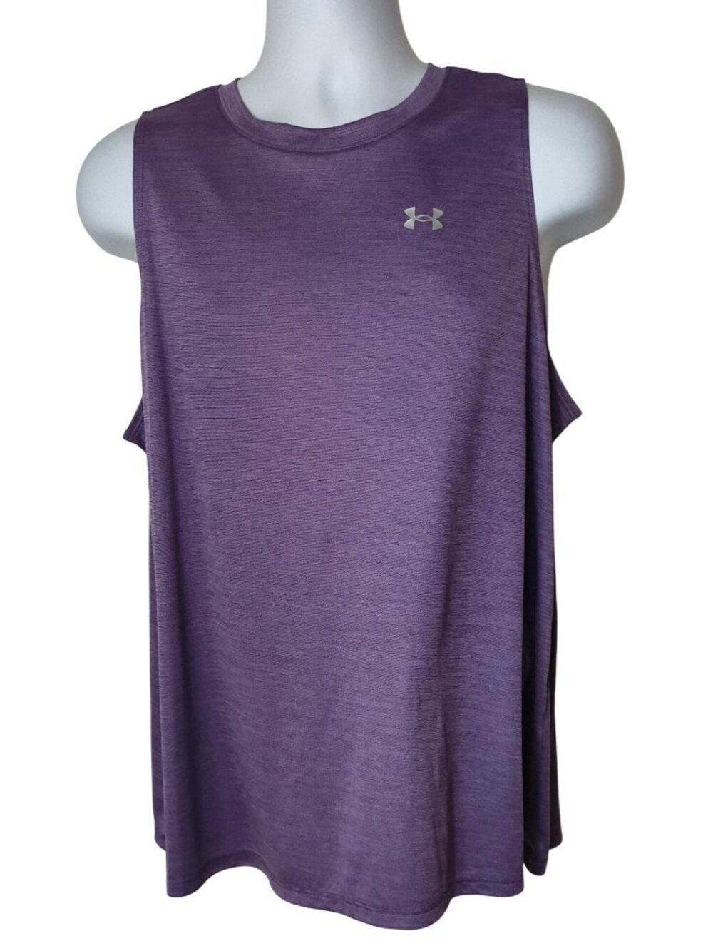 Under Armour Womens 1X Tank UA Teck Twist Loose-Fit Sleeveless Sporty Activewer